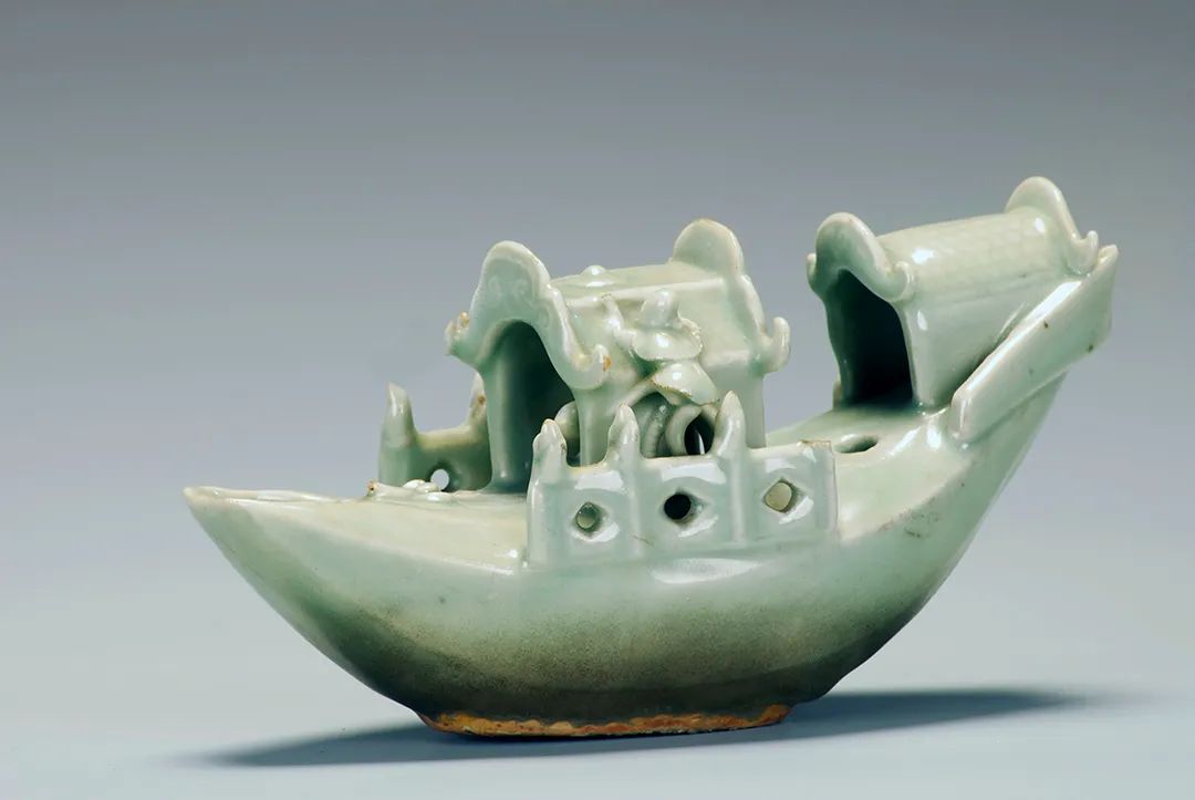 中国古玩 清時代 龍泉窯 梅子 青釉 鬲式炉 南宋龙泉窑梅子青釉鬲式炉