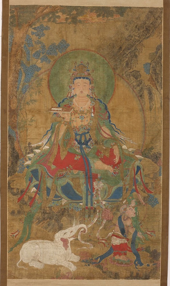 A-693-A-0001明无款普贤菩萨图轴.jpg