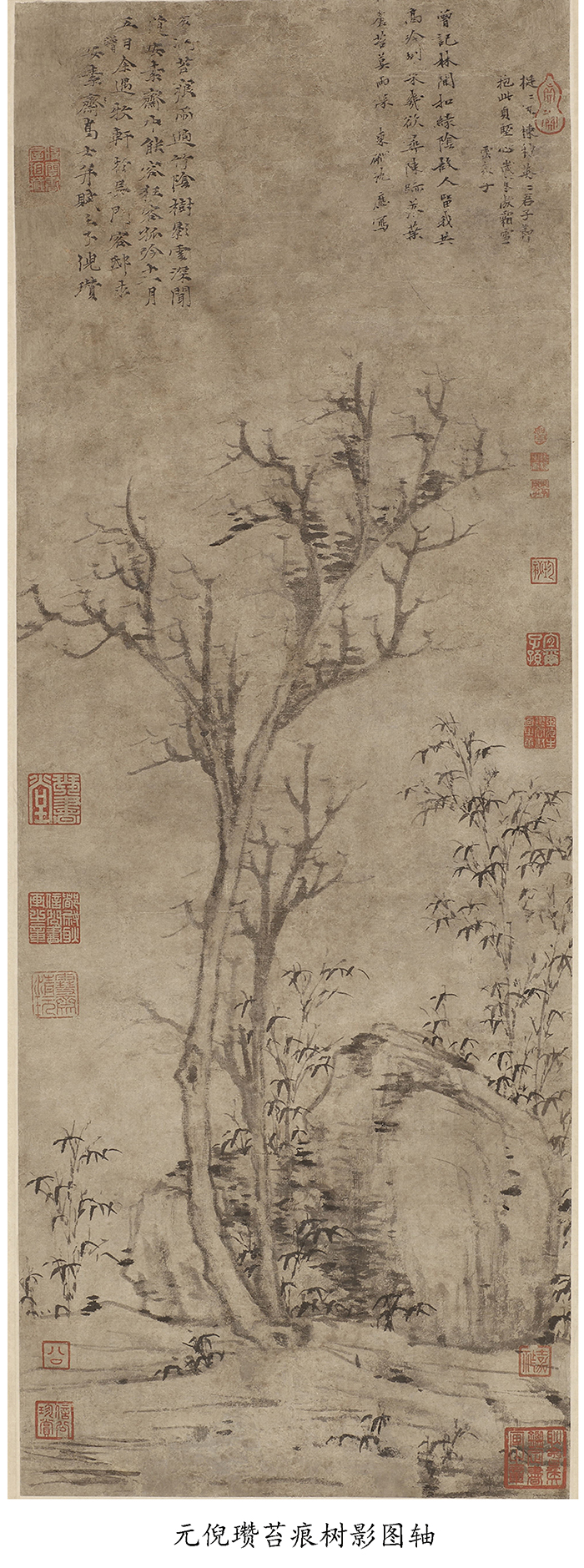 8.元倪瓒苔痕树影图轴.jpg