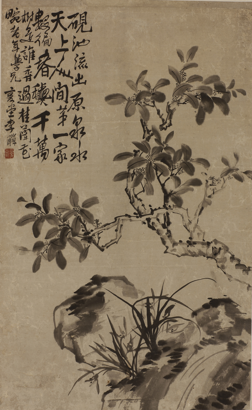 清李鱓桂花兰石图.jpg