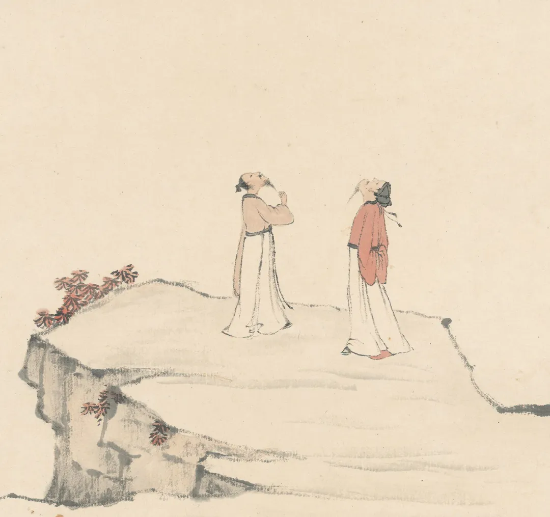 清 顾沄 观雁图轴1.png