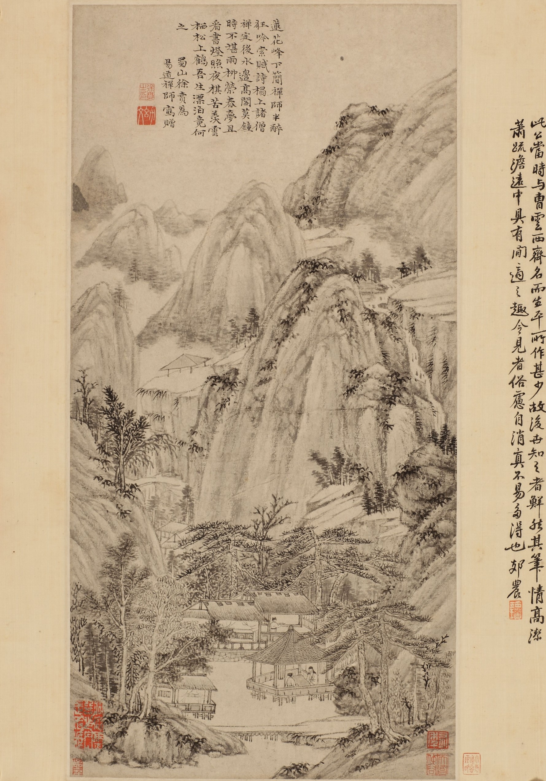 五-2 明 徐贲峰下醉吟图轴.jpg 五-2 明 徐贲峰下醉吟图轴.jpg